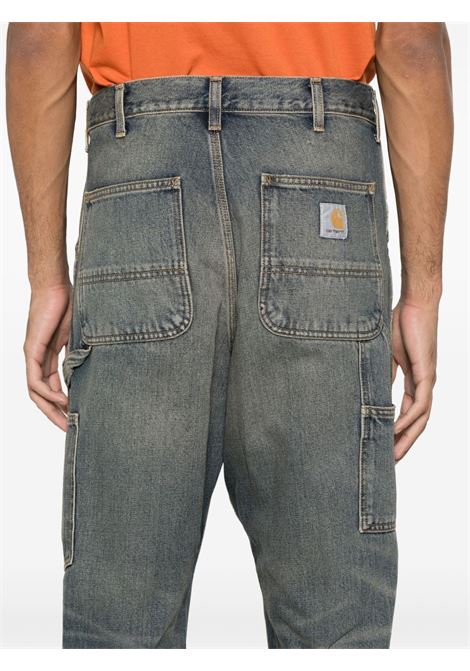 double knee pant man blue CARHARTT WIP | I03269901.4Q